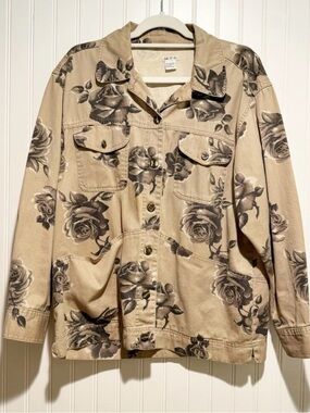 Vintage MTC Floral Utility Jacket